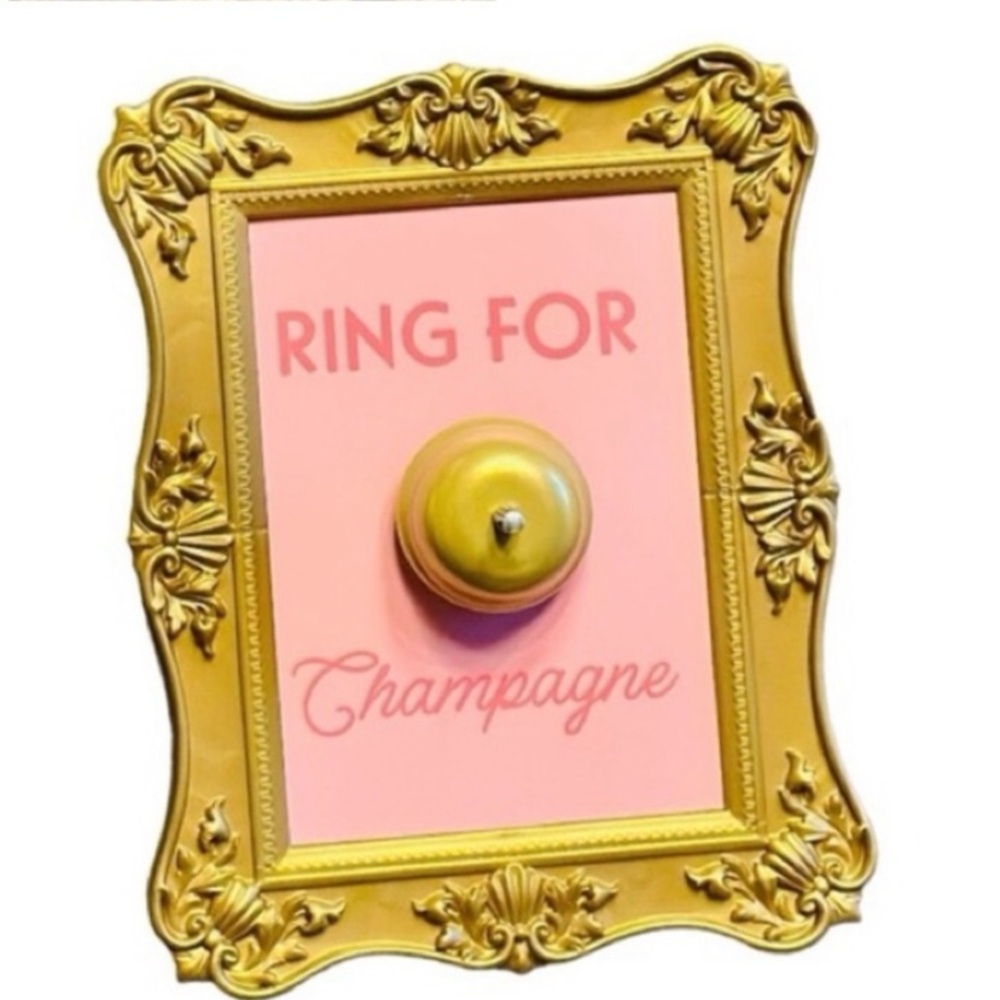 Target | Accents | Ring For Champagne Goldcolored Frame Bell Sign ...